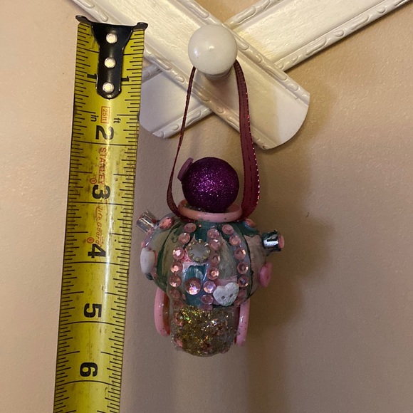 Holiday Fairy Mushroom Ornament - Picture 6 of 6